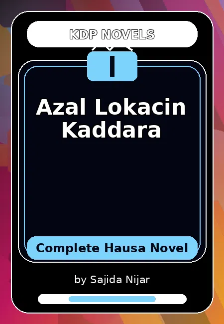 Azal Lokacin Kaddara Complete Hausa Novel by Sajida Nijar
